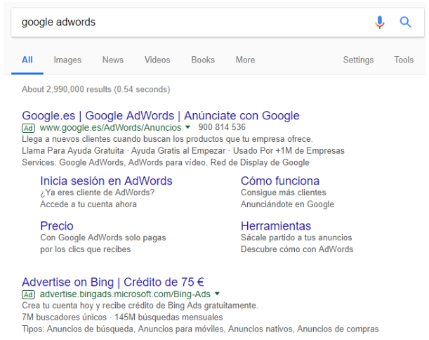 Anuncios Google