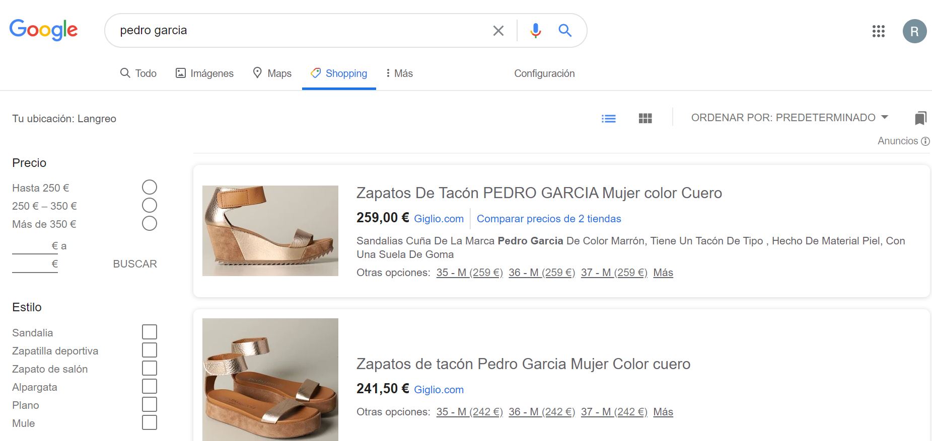 Google Shopping