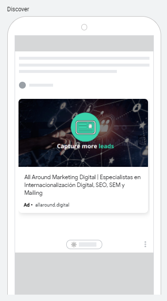There are two types of ads available&nbsp;here:&nbsp;discovery ads&nbsp;&nbsp;and&nbsp;&nbsp;discovery carousel ads.&nbsp;
