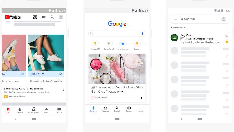 Discovery-Display-Kampagnen in Google Ads