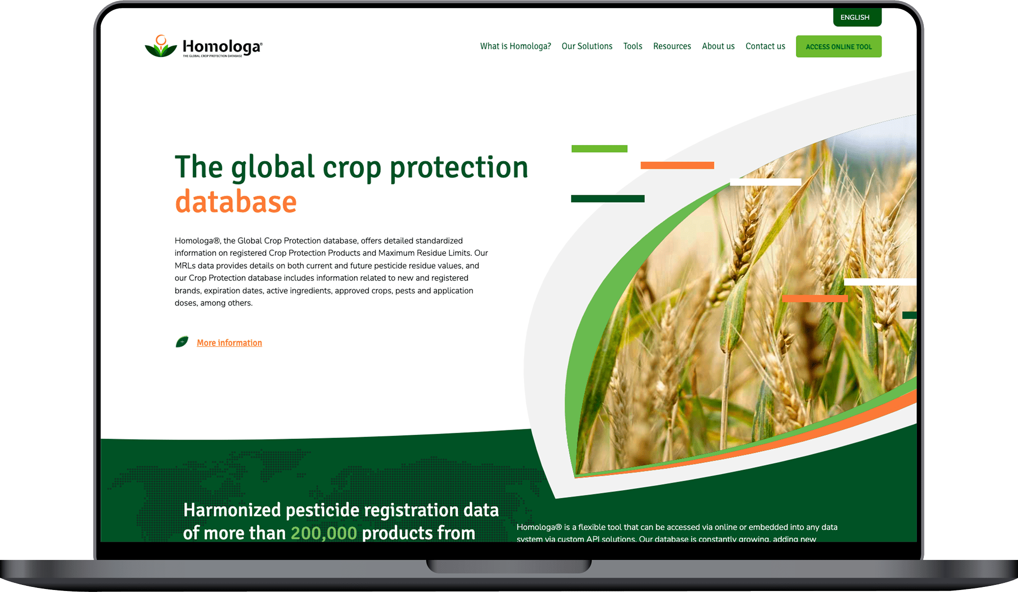 Crear un sitio web informativo para una herramienta DBaaS dirigida al sector agroalimentario